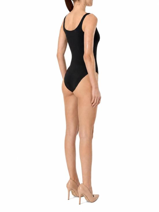 26FW 월포드 바디수트 티셔츠 75085 7005 BLACK - WOLFORD