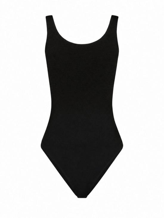 26FW 월포드 바디수트 티셔츠 75085 7005 BLACK