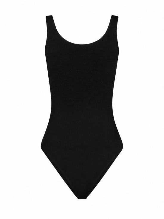 26FW 월포드 바디수트 티셔츠 75085 7005 BLACK