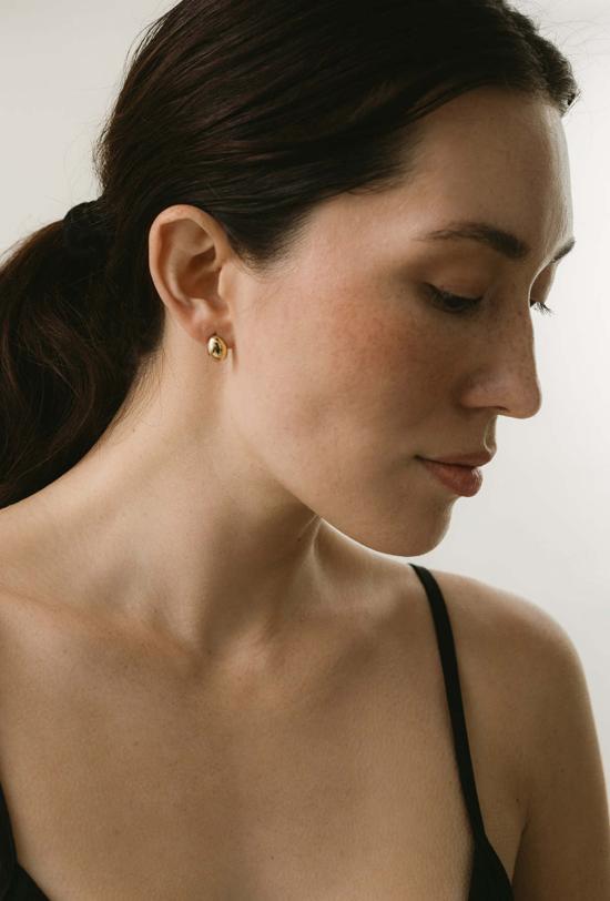  마슬로 주얼리 이어링 허기 후프 - MASLO JEWELRY