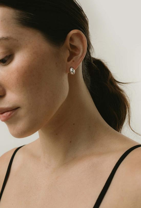  마슬로 주얼리 이어링 허기 후프 - MASLO JEWELRY