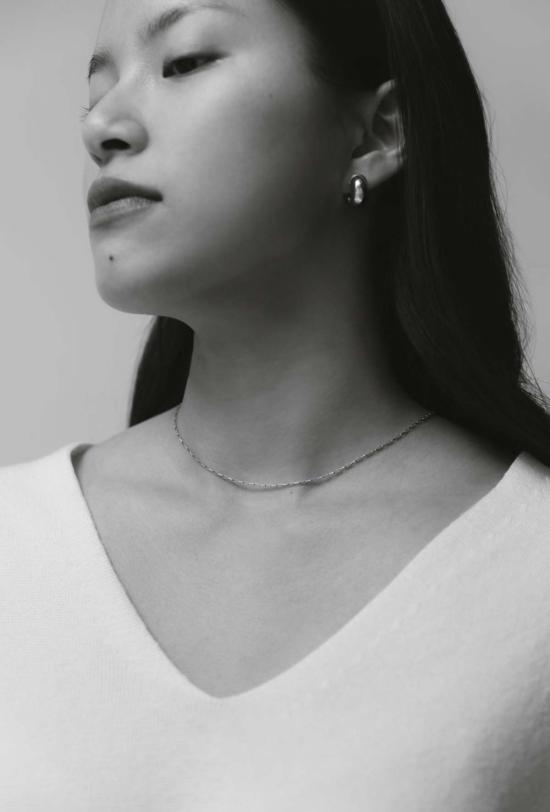  마슬로 주얼리 이어링 느와레트 후프 - MASLO JEWELRY