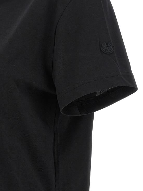 26FW 몽클레어 반팔 티셔츠 L20938C0001289B8Q999 Black - MONCLER
