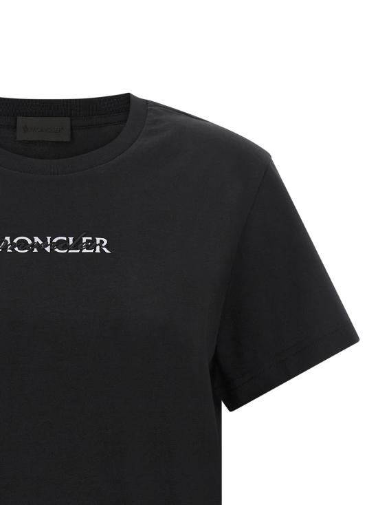 26FW 몽클레어 반팔 티셔츠 L20938C0001289B8Q999 Black - MONCLER