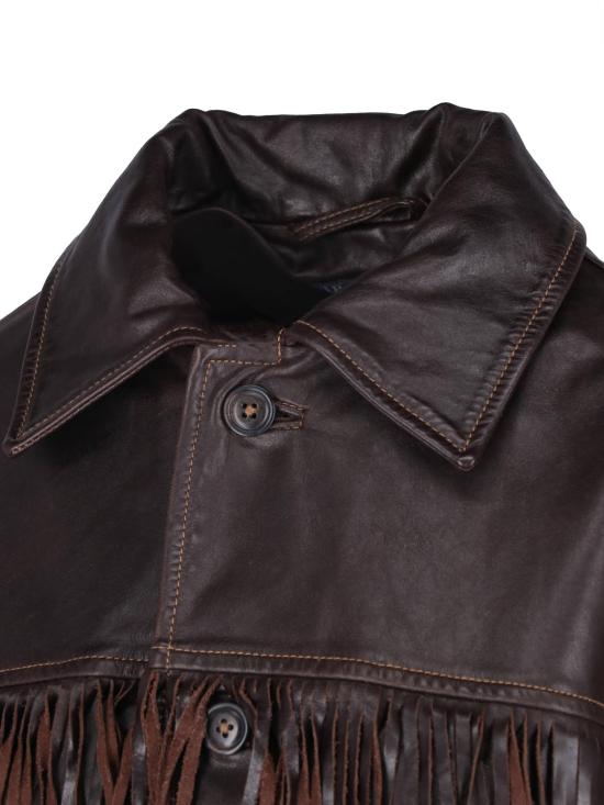 26FW 폴로 랄프로렌 가죽 자켓 211 B16687 001 Brown - POLO RALPH LAUREN