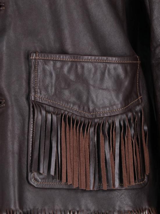 26FW 폴로 랄프로렌 가죽 자켓 211 B16687 001 Brown - POLO RALPH LAUREN