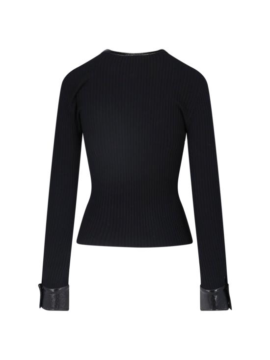 26FW 쿠레쥬 가디건 326MGI056FI0001 9999 Black - COURREGES