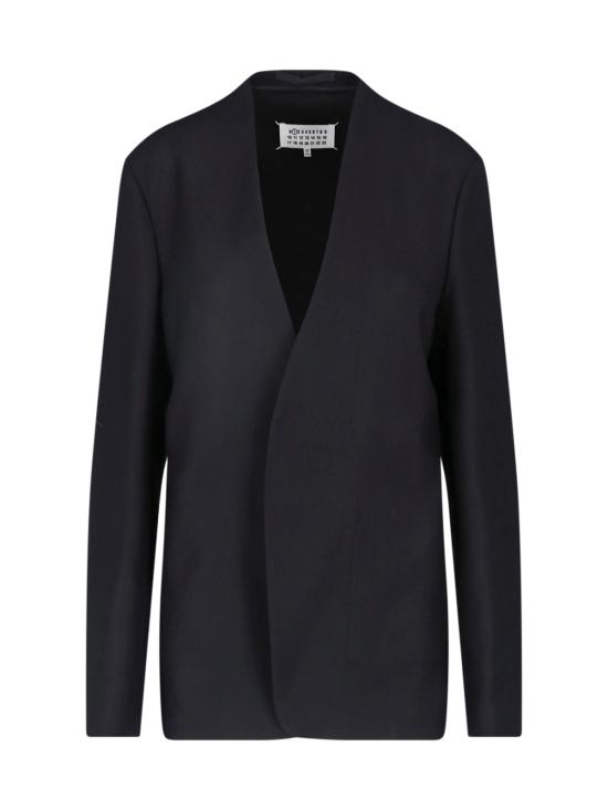 26FW 마르지엘라 미니멀 자켓 S51BN0441 S47782 900 Black