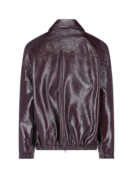 26FW 쿠레쥬 가죽 자켓 326CBL366VY0014 4090 Red - COURREGES