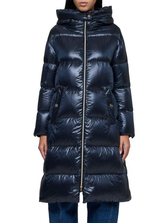 26FW 에르노 울트라라이트 나일론 롱 파카 PI001519D 12017Z 9200 Blue - HERNO