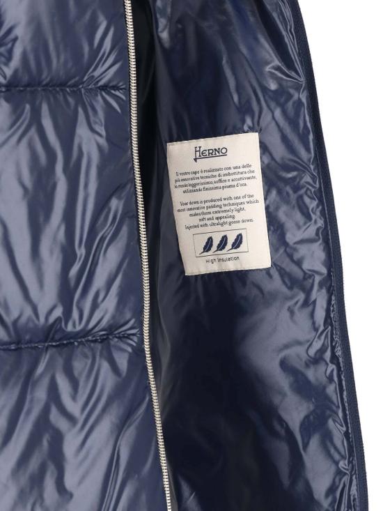 26FW 에르노 울트라라이트 나일론 롱 파카 PI001519D 12017Z 9200 Blue - HERNO