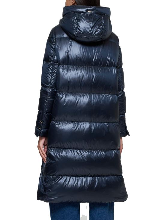 26FW 에르노 울트라라이트 나일론 롱 파카 PI001519D 12017Z 9200 Blue - HERNO