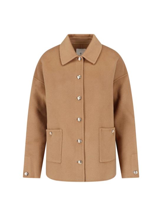26FW 애니빙 자켓 A 01 10120 BWN17 CAMEL CASHMERE BLEND Brown