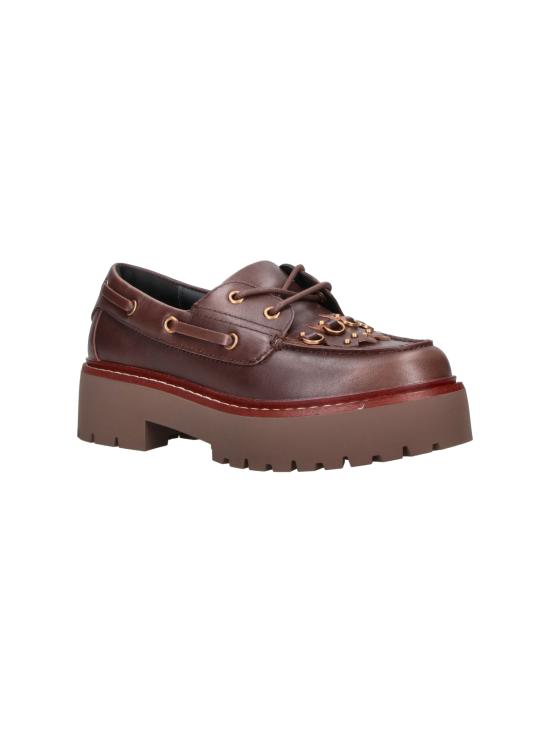 26FW 핑코 로퍼 SD0561P056 L72 Brown - PINKO