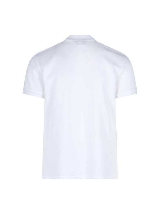 26FW 아미 스몰 하트 로고 폴로 셔츠 BFUPL001 760 100 White - AMI