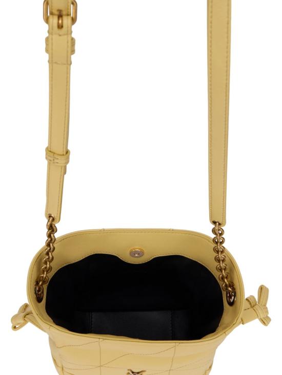 26SS 생로랑 램스킨 제이미 미니 숄더 파우치 859174 AAB327555 YELLOW - SAINT LAURENT