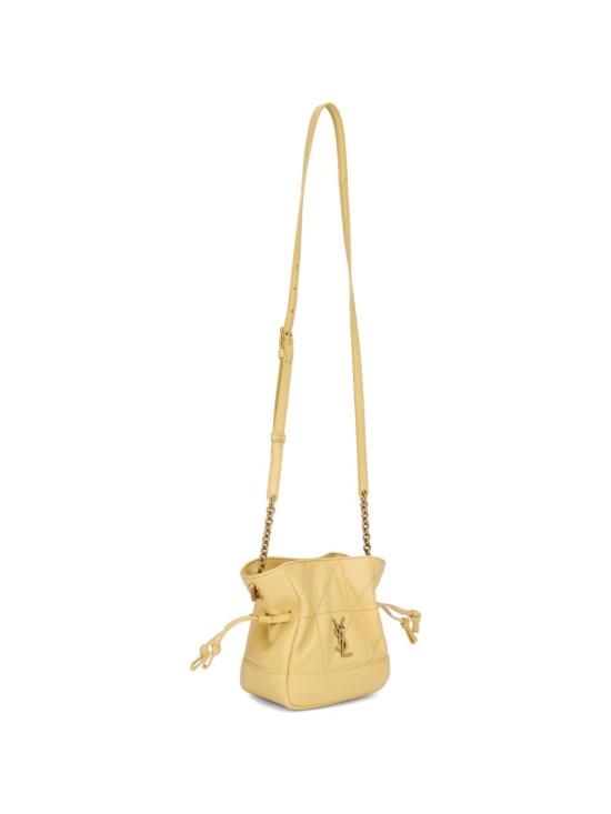 26SS 생로랑 램스킨 제이미 미니 숄더 파우치 859174 AAB327555 YELLOW - SAINT LAURENT
