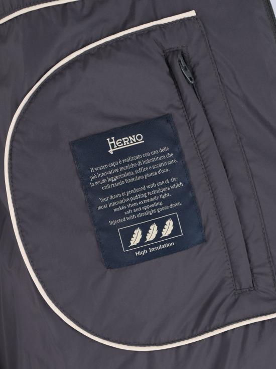 26FW 에르노 숏패딩 PI0016ULE 12456Z 9480 Grey - HERNO