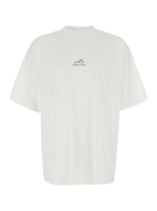 26FW 발렌시아가 바디스 미디움 핏 티셔츠 764235 TUVO7 9000 WHITE DOM