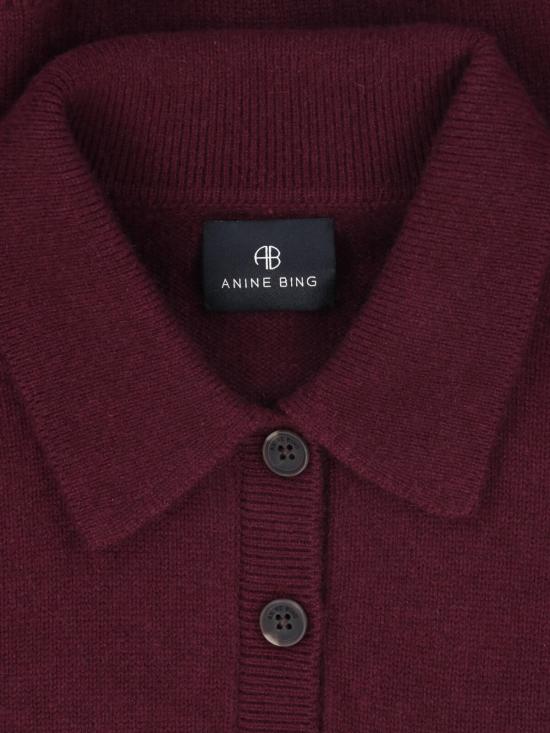 26FW 애니빙 스웨터 A 09 12289 BGN28 FIG Red - ANINE BING