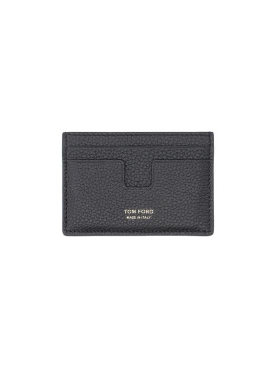 26FW 톰포드 그레인 레더 클래식 카드 홀더 Y0232 LCL158G NAA Black
