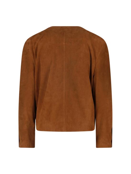26FW 생로랑 자켓 876897 YCUM2 2705 Brown - SAINT LAURENT
