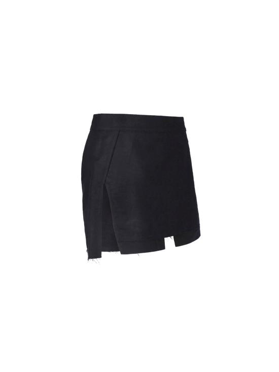 26FW 릭 오웬스 숏 스커트 RP02F5374 MOR 09 Black - RICK OWENS