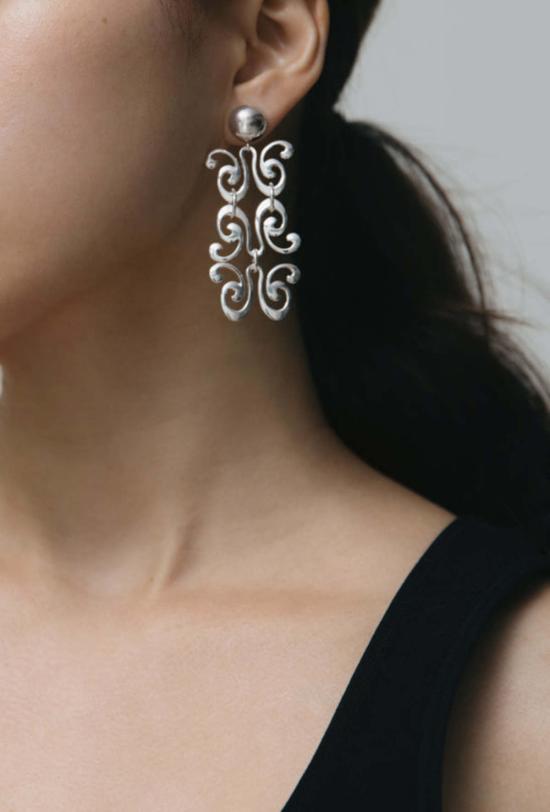  마슬로 주얼리 이어링 마르첼로 귀걸이 실버 - MASLO JEWELRY