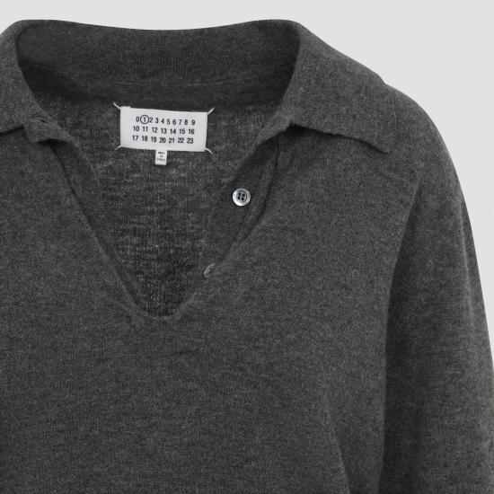 26FW 마르지엘라 폴로 티셔츠 S51GL0083 M13302 859 MEDIUM GREY - MAISON MARGIELA