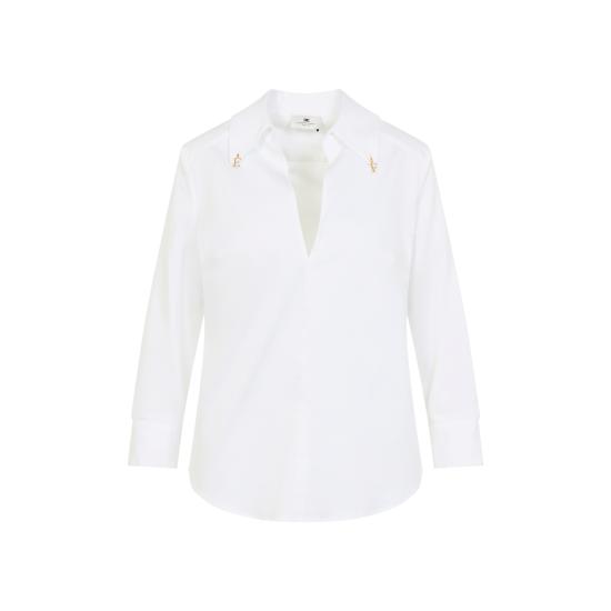 26FW 엘리자베타프랜치 셔츠 CA19366E2 100 BIANCO - ELISABETTA FRANCHI