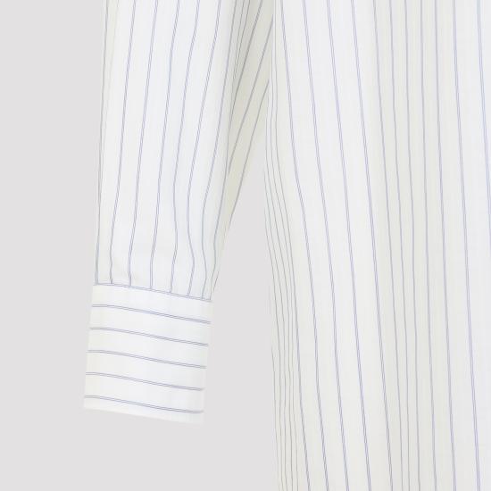 26FW MM6 메종마르지엘라 셔츠 S52DT0066 M36012 001F WHITE BLUE - MM6 MAISON MARGIELA