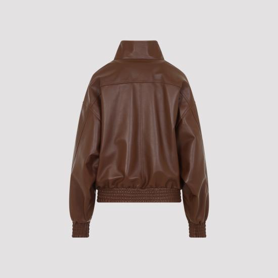 26SS 발렌시아가 하이 칼라 블루종 872004 TUS11 2135 CASTOR - BALENCIAGA