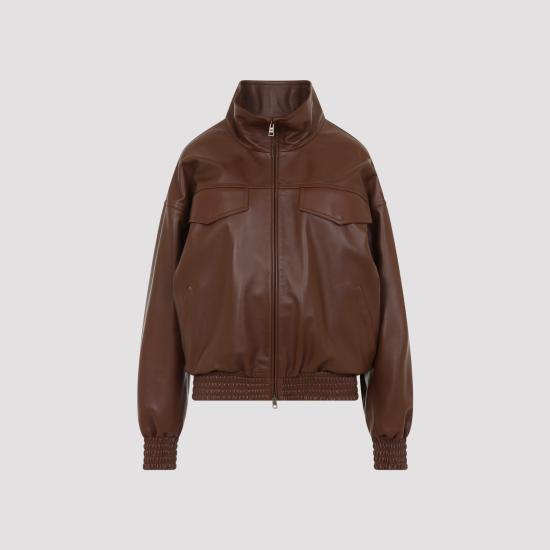 26SS 발렌시아가 하이 칼라 블루종 872004 TUS11 2135 CASTOR - BALENCIAGA