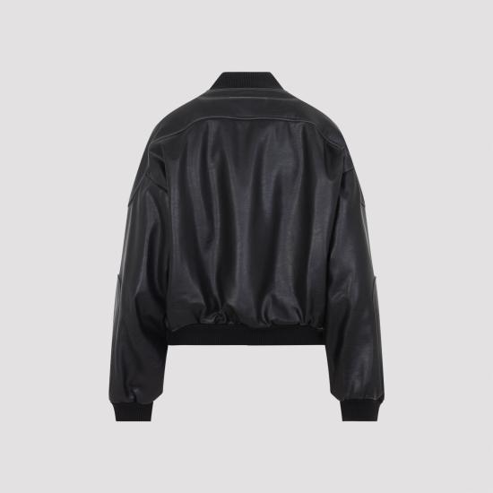 26FW MM6 메종마르지엘라 가죽 자켓 S52AM0358 M35455 900 BLACK - MM6 MAISON MARGIELA