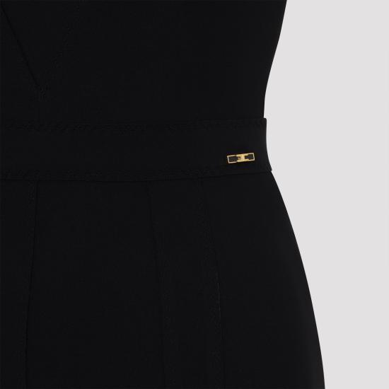 26FW 엘리자베타프랜치 미디 원피스 AB98566E2 110 NERO - ELISABETTA FRANCHI