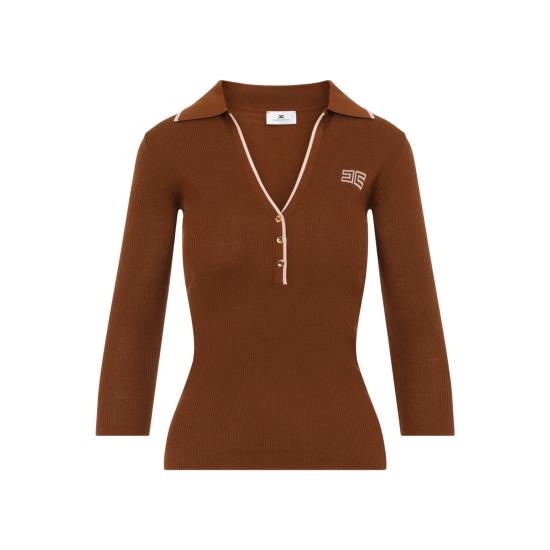 26FW 엘리자베타프랜치 스웨터 MK17B66E2 FQ4 SIGARO NUDE - ELISABETTA FRANCHI
