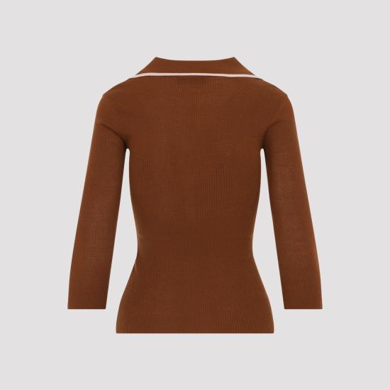 26FW 엘리자베타프랜치 스웨터 MK17B66E2 FQ4 SIGARO NUDE - ELISABETTA FRANCHI