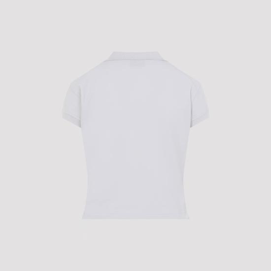 26SS 발렌시아가 폴로 티셔츠 858098 TTVT8 9060 DIRTY WHITE - BALENCIAGA