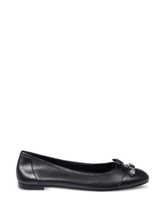 26SS 발렌시아가 플랫 슈즈 854369WBDH51081 Black