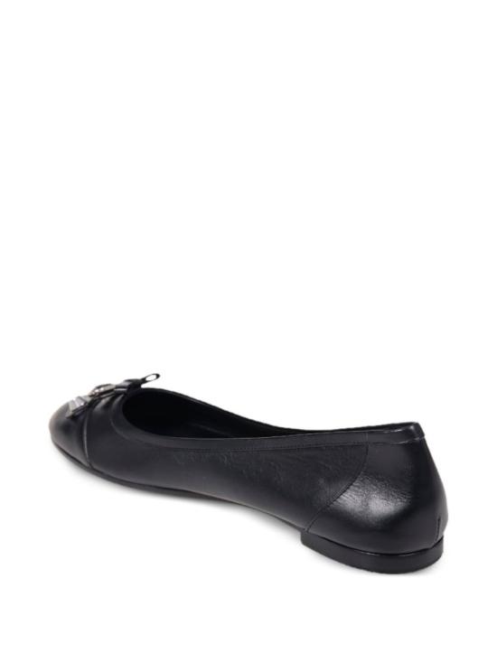 26SS 발렌시아가 플랫 슈즈 854369WBDH51081 Black - BALENCIAGA