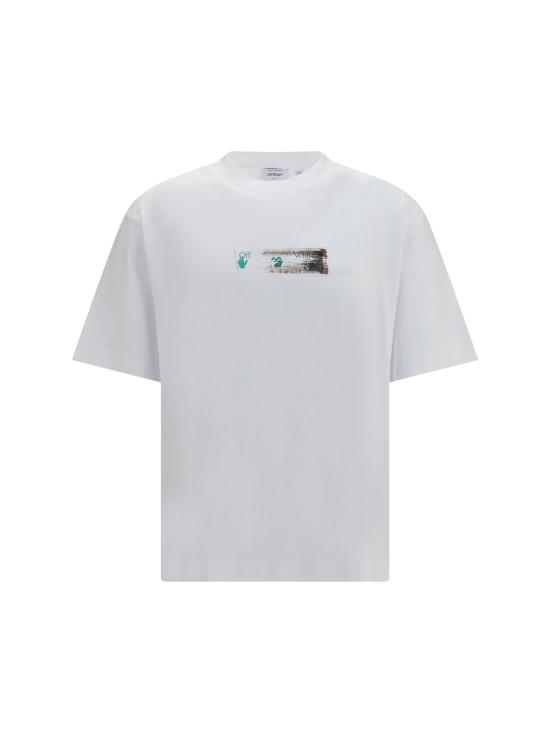 26FW 오프화이트 반팔 티셔츠 OMAA120F26JER01210 100 WHITE