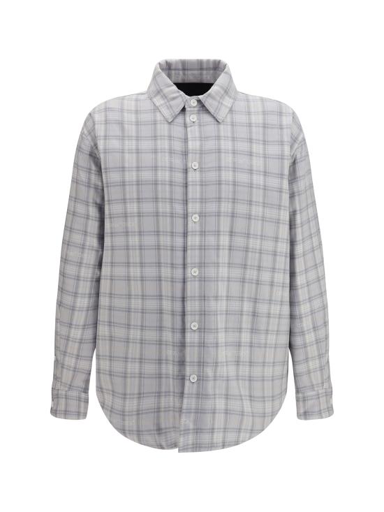 26FW 오프화이트 긴팔 셔츠 OMES01FF26FAB00100 050 GREY