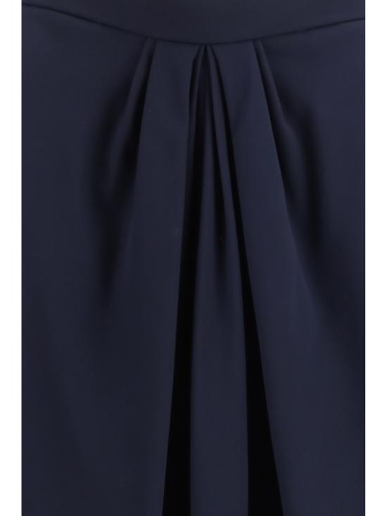 26FW 조르지오 아르마니 롱 스커트 GW003799TE16469 UB094 BLUE - GIORGIO ARMANI
