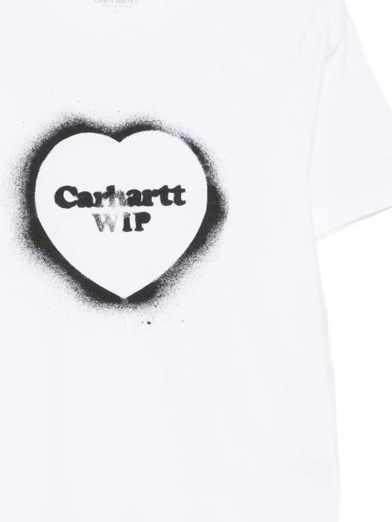 26FW 칼하트 WIP 반팔 티셔츠 I036907 02XX WHITE - CARHARTT WIP