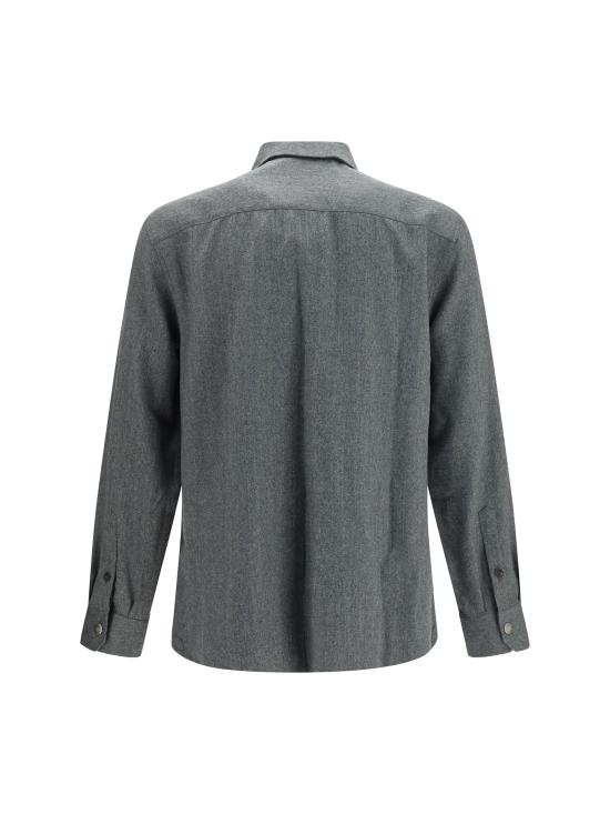 26FW 브루넬로 쿠치넬리 긴팔 셔츠 MY6660721 C018 GREY - BRUNELLO CUCINELLI