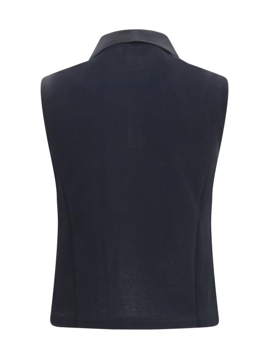 26SS 생로랑 폴로 티셔츠 862601Y37ZE 1000 BLACK - SAINT LAURENT