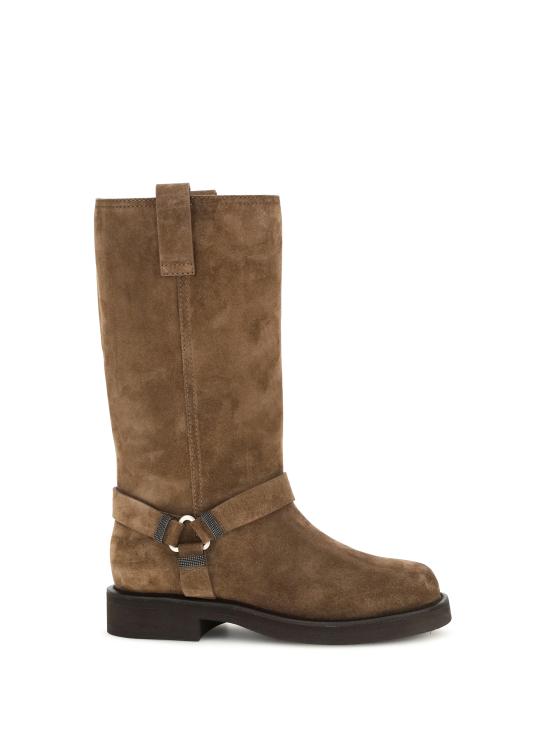 26FW 브루넬로 쿠치넬리 부츠 MZSFG3408 C9773 BROWN