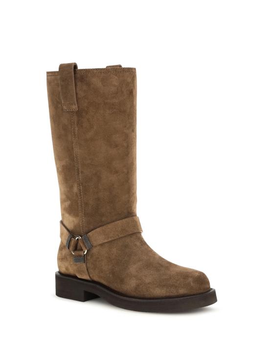 26FW 브루넬로 쿠치넬리 부츠 MZSFG3408 C9773 BROWN - BRUNELLO CUCINELLI
