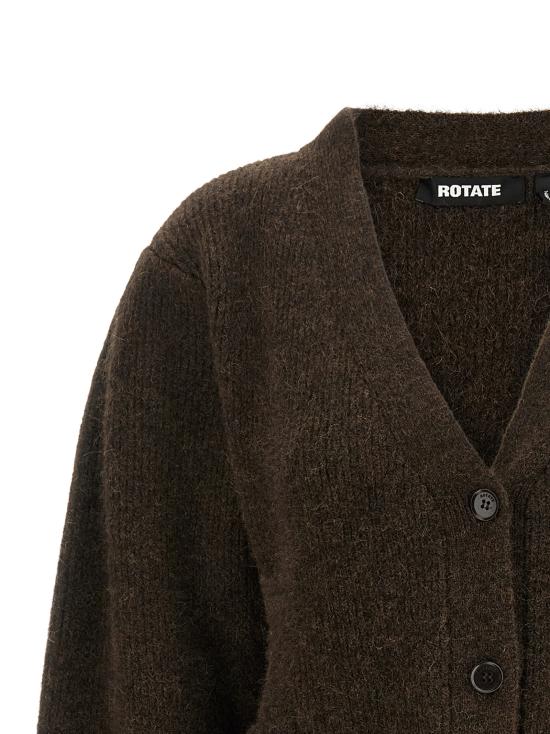 26FW 로테이트 바이 크리스텐슨 가디건 11661816671667 Brown - ROTATE BY BIRGERCHRISTENSEN