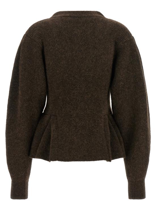26FW 로테이트 바이 크리스텐슨 가디건 11661816671667 Brown - ROTATE BY BIRGERCHRISTENSEN